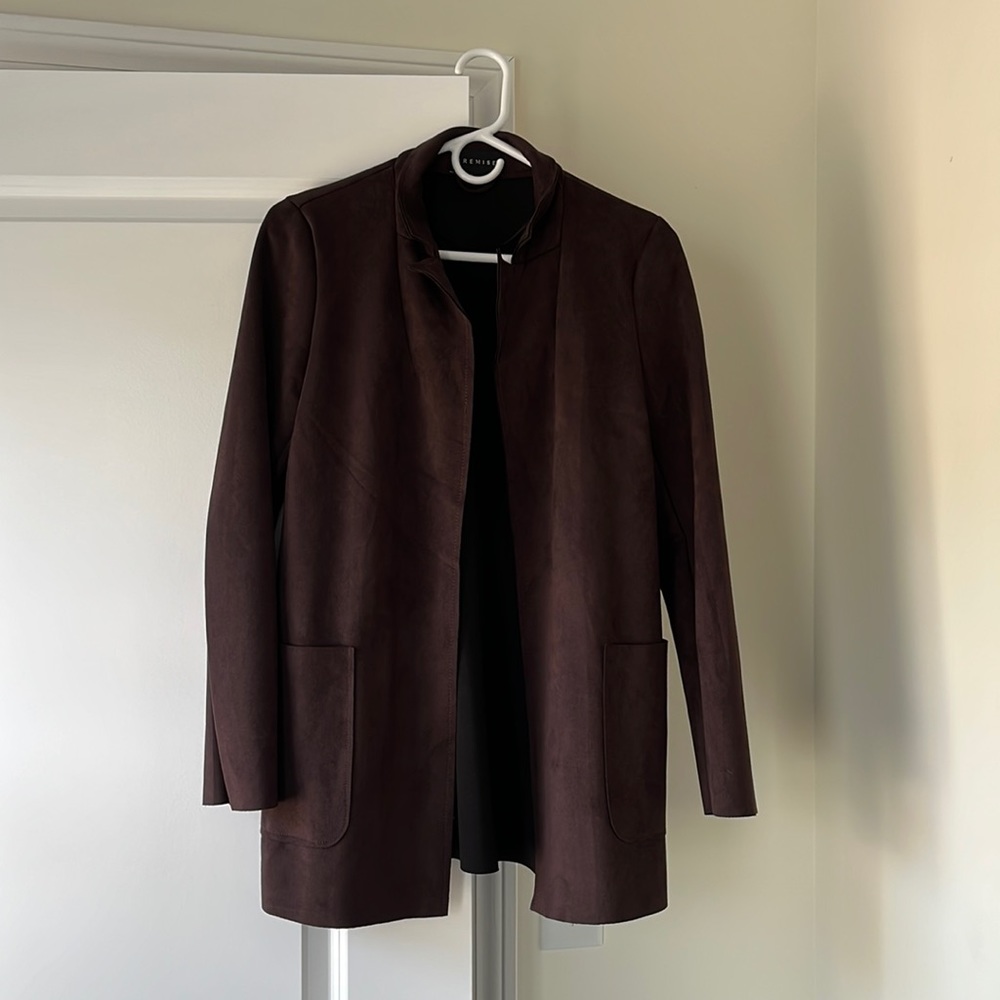 Premise faux suede jacket